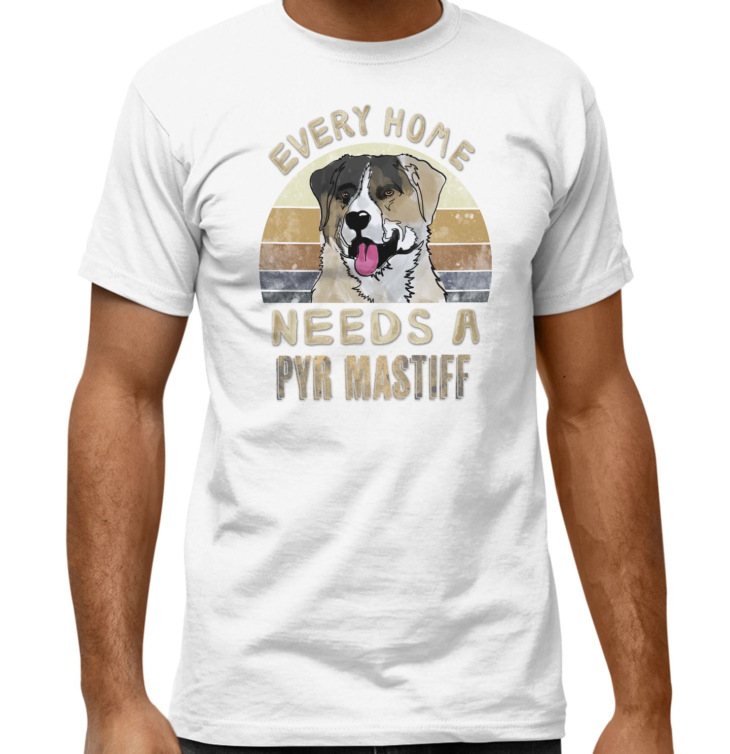 Every Home Needs a Pyrenean Mastiff - Adult Unisex T-Shirt