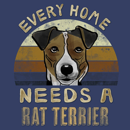 Every Home Needs a Rat Terrier - Adult Unisex Crewneck Sweatshirt