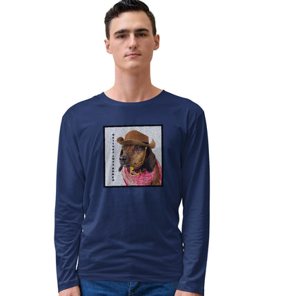 Rodeo Dachshund - Adult Unisex Long Sleeve T-Shirt