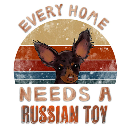 Every Home Needs a Russian Toy - Women's V-Neck T-Shirt