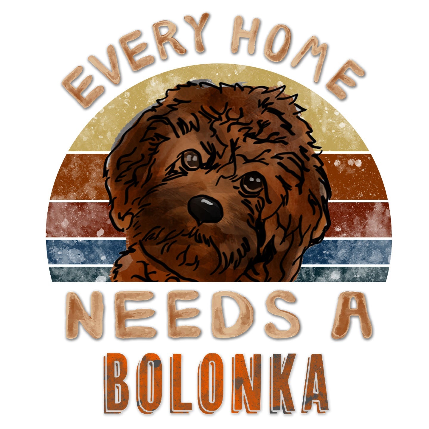 Every Home Needs a Russian Tsvetnaya Bolonka - Women's V-Neck T-Shirt
