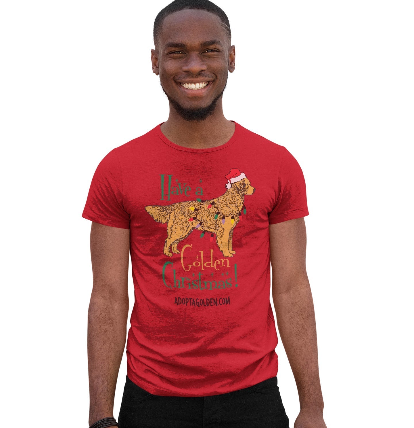 SEVA GRREAT Golden Christmas - Adult Unisex T-Shirt