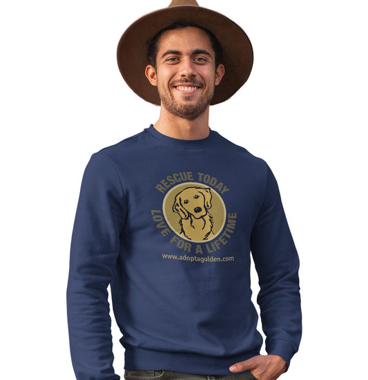 SEVA GRREAT Rescue Today - Adult Unisex Crewneck Sweatshirt