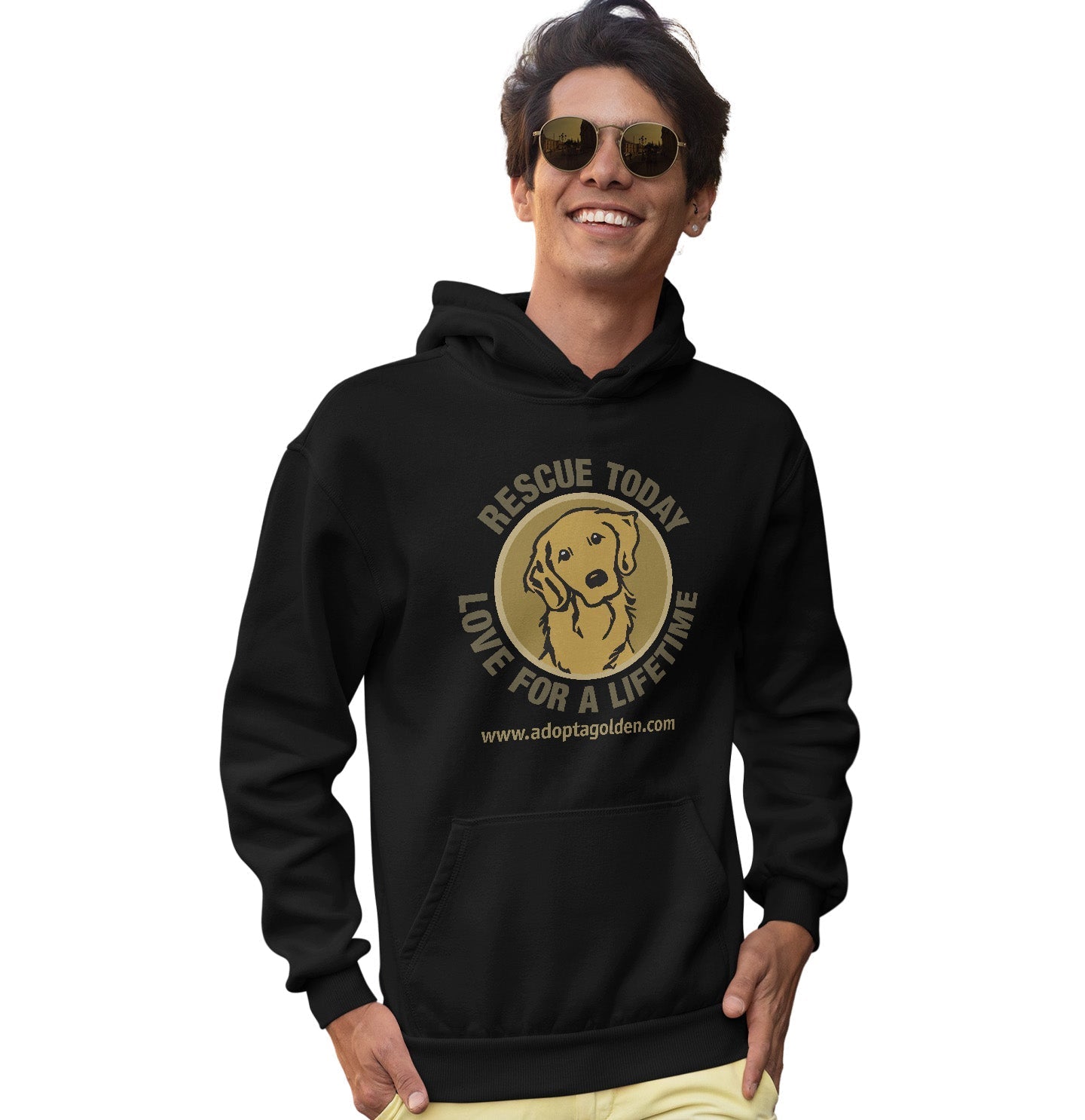 SEVA GRREAT Rescue Today - Adult Unisex Hoodie Sweatshirt