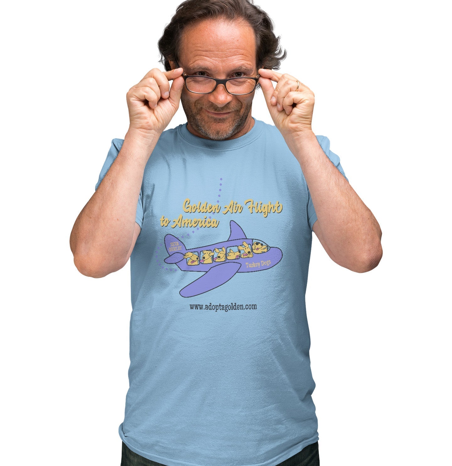 SEVA GRREAT Golden Air - Adult Unisex T-Shirt