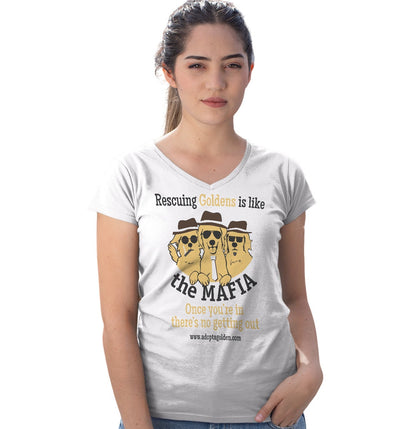 SEVA GRREAT The Mafia - Women's V-Neck T-Shirt