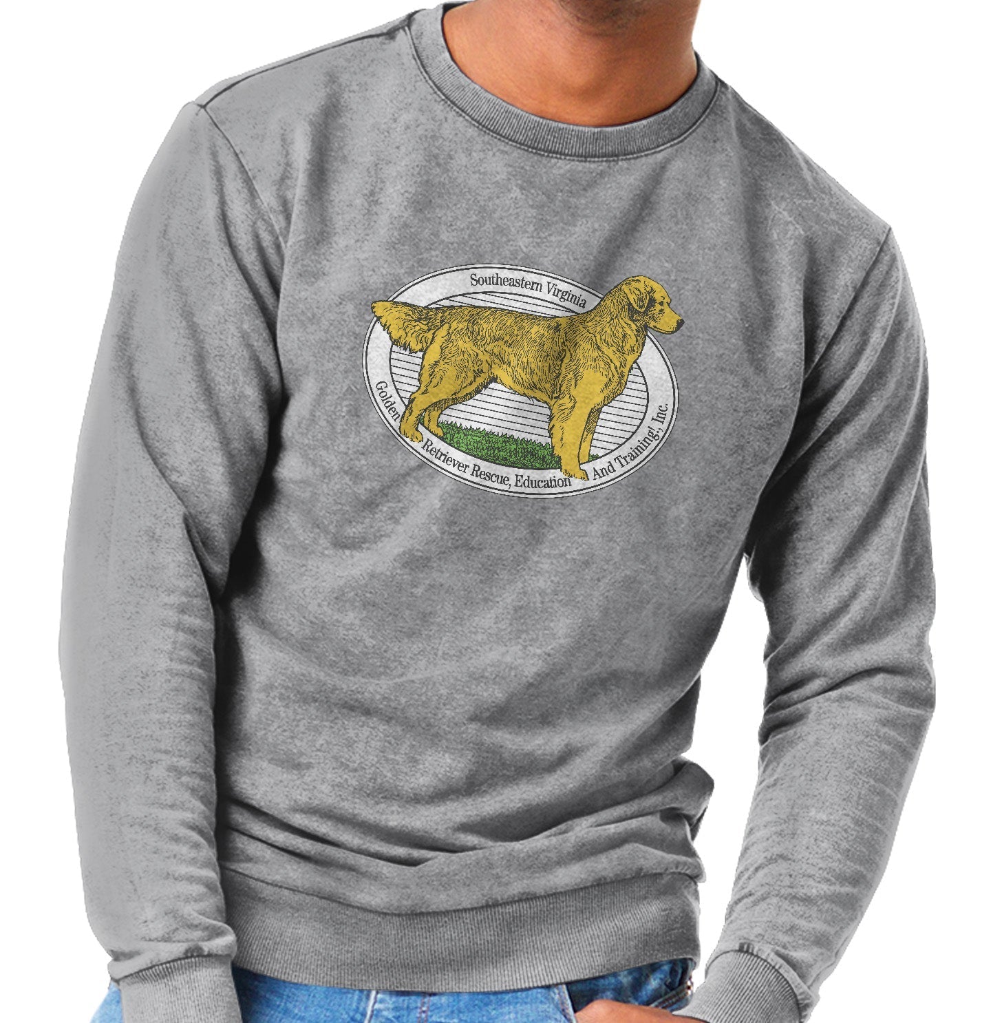 SEVA GREEAT Logo - Adult Unisex Crewneck Sweatshirt