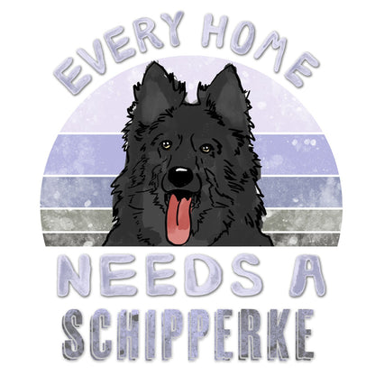 Every Home Needs a Schipperke - Women's V-Neck T-Shirt