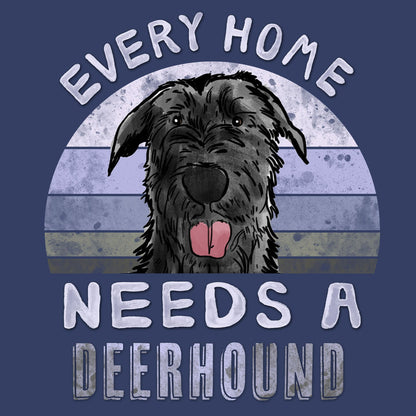 Every Home Needs a Scottish Deerhound - Adult Unisex Crewneck Sweatshirt