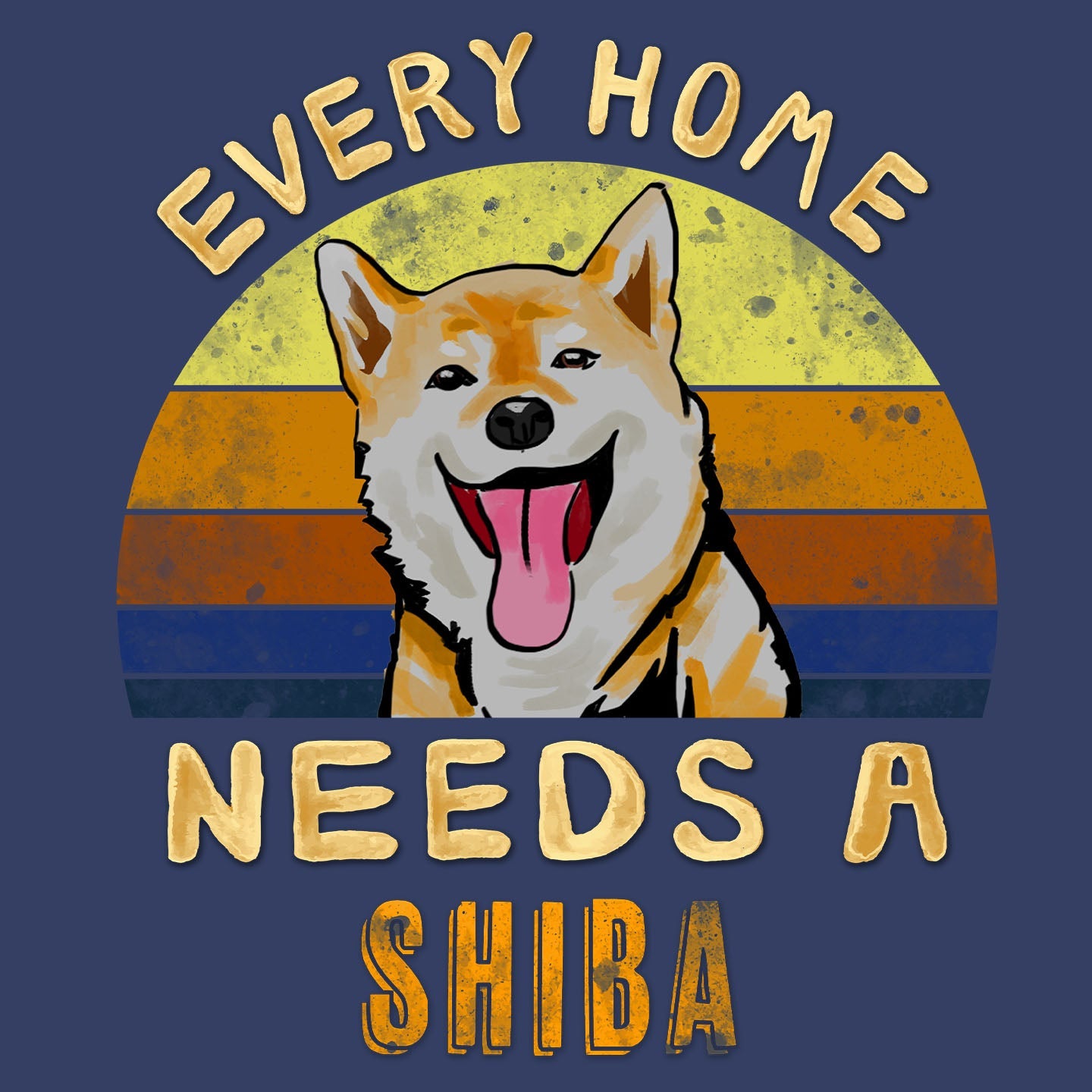Every Home Needs a Shiba Inu - Adult Unisex Crewneck Sweatshirt