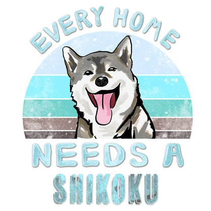 Every Home Needs a Shikoku - Women's V-Neck T-Shirt