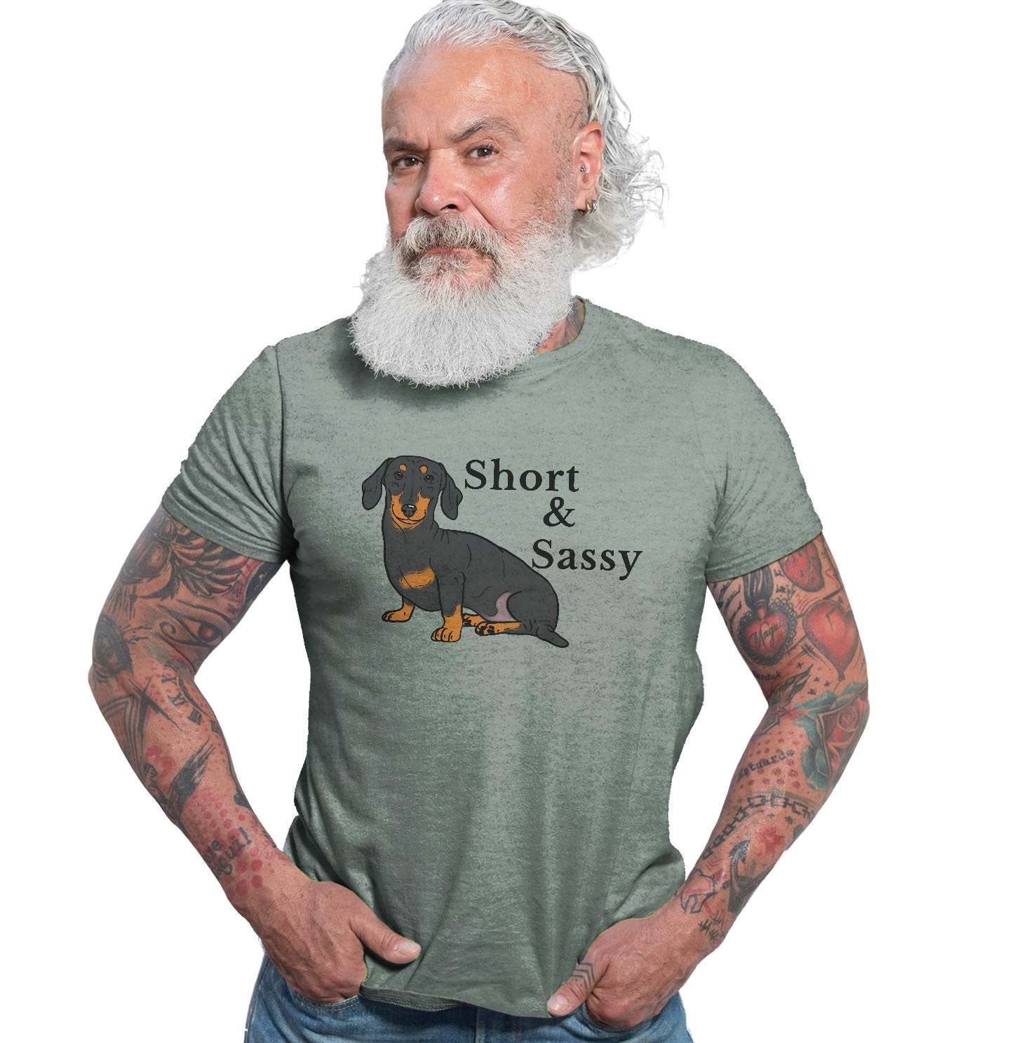Short and Sassy - Adult Tri-Blend T-Shirt
