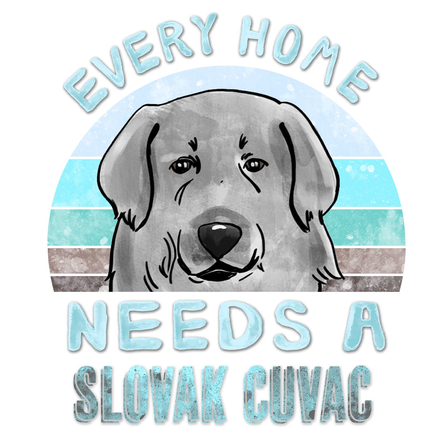 Every Home Needs a Slovensky Cuvac - Women's V-Neck T-Shirt