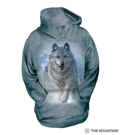 Snow Plow Wolf - Kids' Unisex Hoodie Sweatshirt