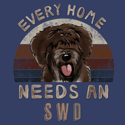Every Home Needs a Spanish Wate rDog - Adult Unisex Crewneck Sweatshirt