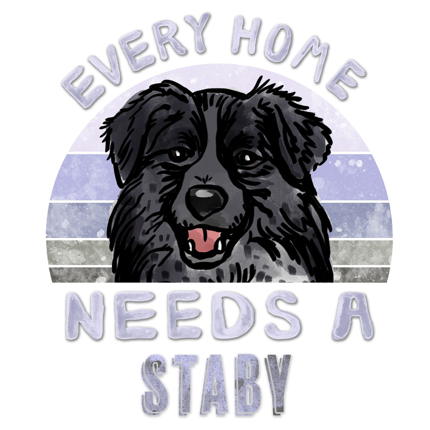 Every Home Needs a Stabyhoun - Women's V-Neck T-Shirt