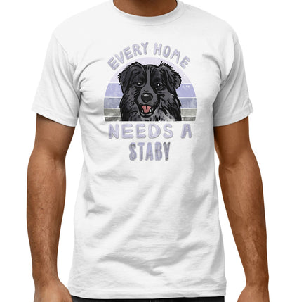 Every Home Needs a Stabyhoun - Adult Unisex T-Shirt