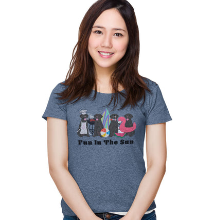 Summer Lineup Black Lab - Women's Tri-Blend T-Shirt