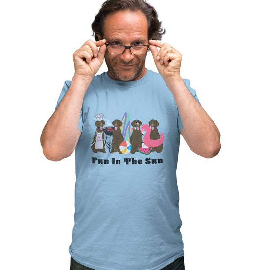 Summer Lineup Chocolate Lab  - T-Shirt