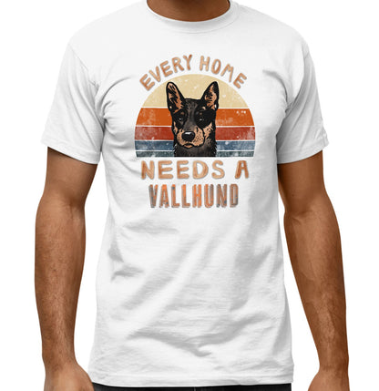 Every Home Needs a Swedish Vallhund - Adult Unisex T-Shirt