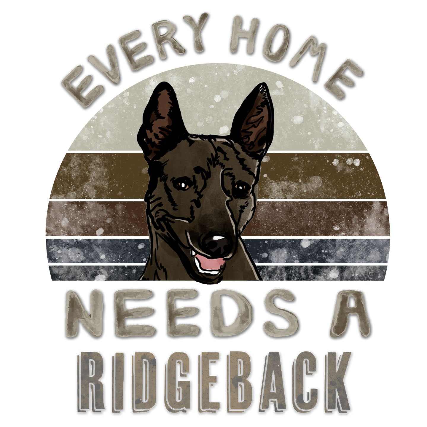 Every Home Needs a Thai Ridgeback - Women's V-Neck T-Shirt