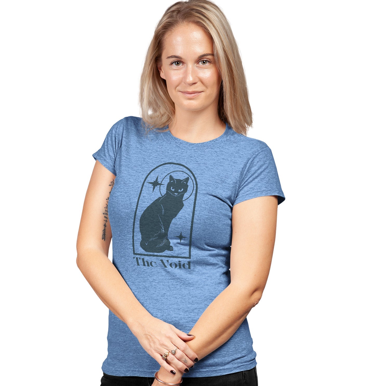 The Void Cat - Women's Tri-Blend T-Shirt