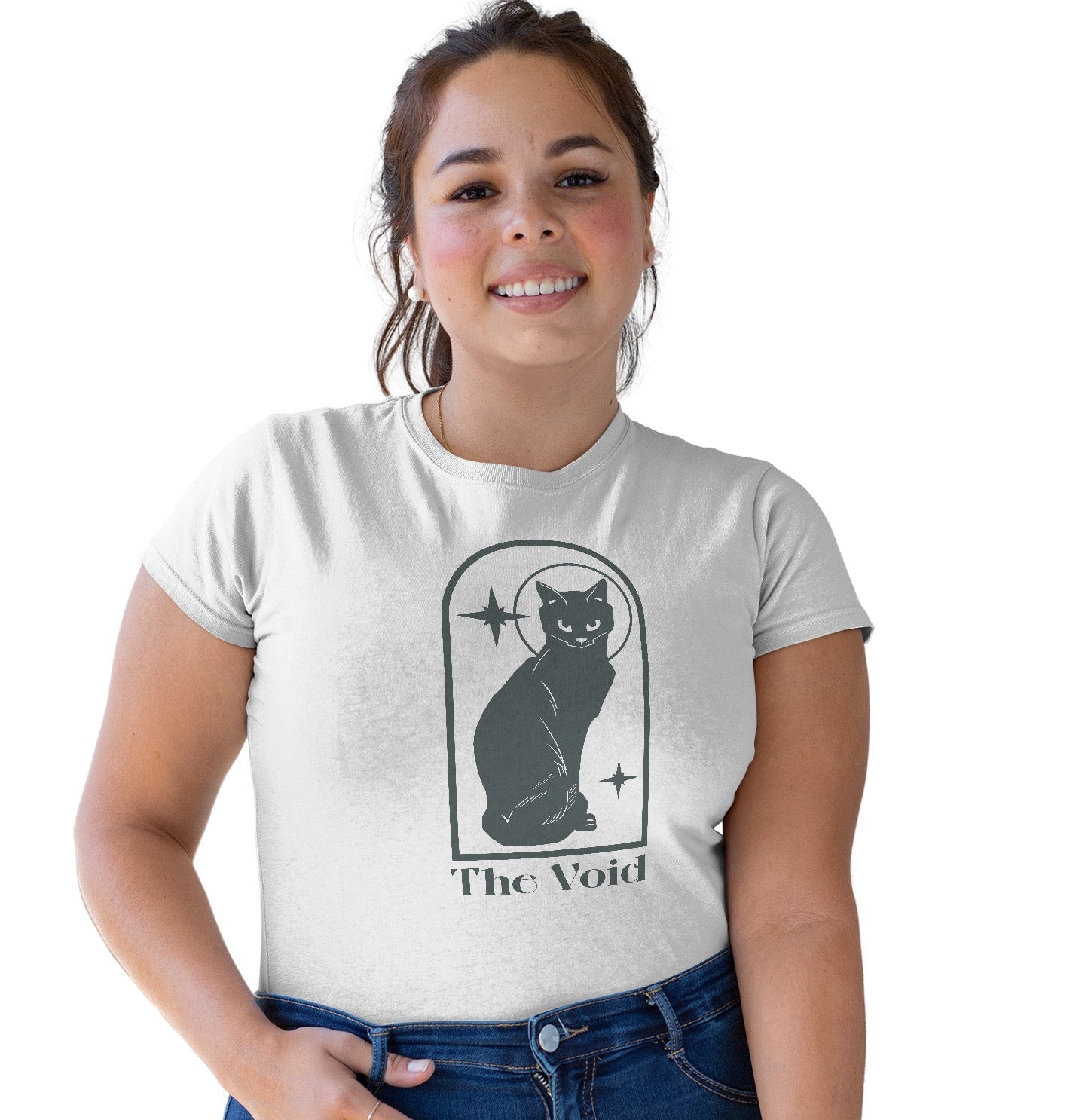 The Void Cat - Women's Tri-Blend T-Shirt