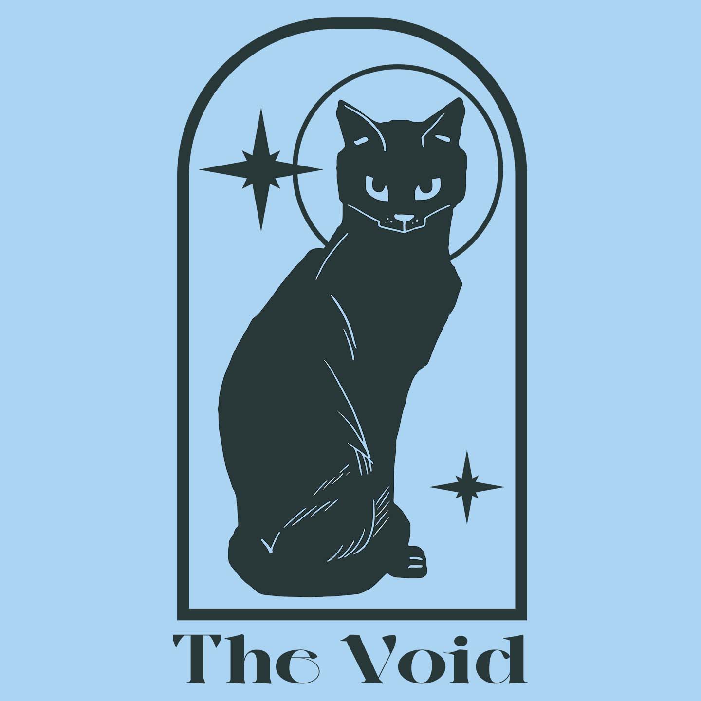 The Void Cat - Women's Fitted T-Shirt
