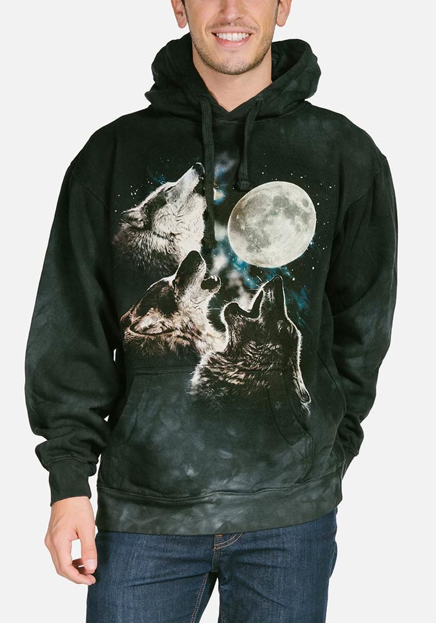 Three Wolf Moon - Adult Unisex Hoodie Sweatshirt