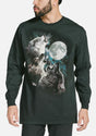 Three Wolf Moon - Adult Unisex Long Sleeve T-Shirt