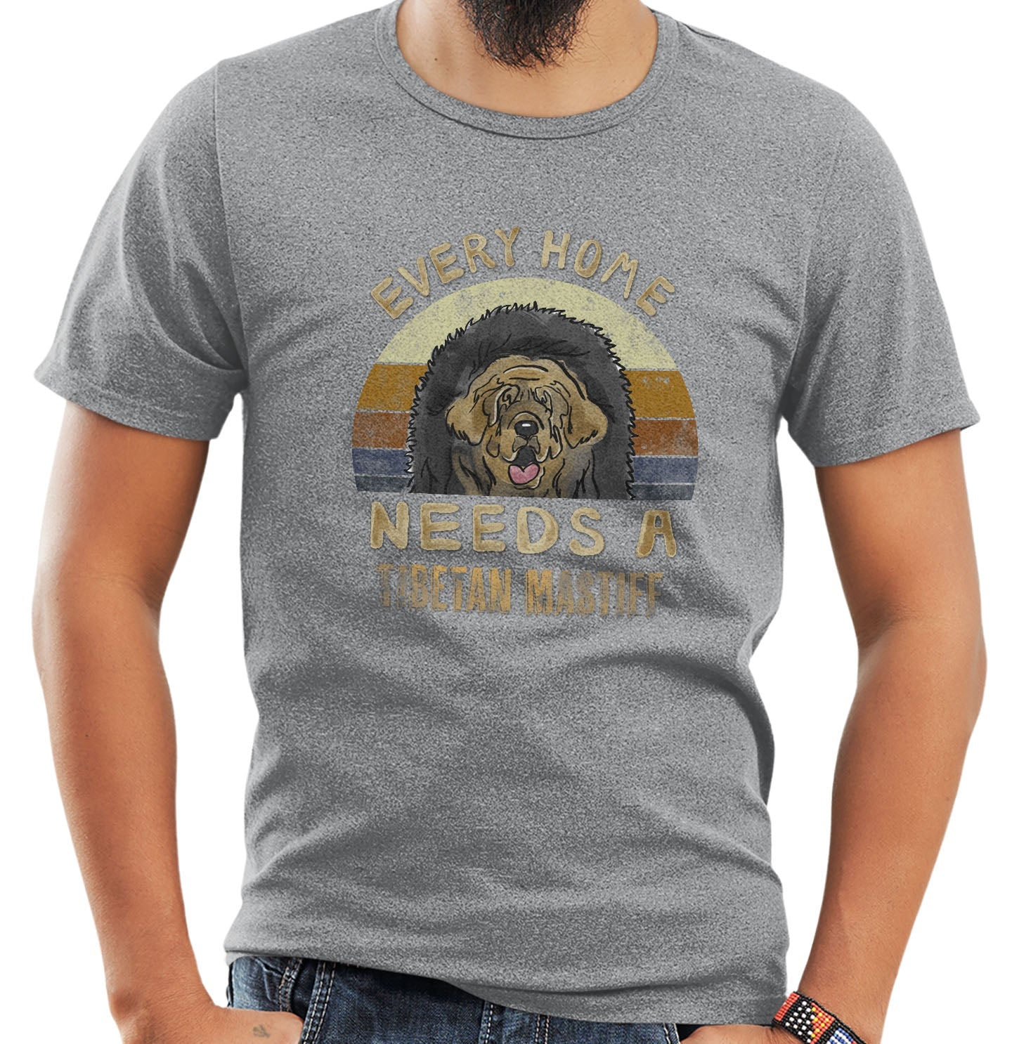 Every Home Needs a Tibetan Mastiff - Adult Unisex T-Shirt