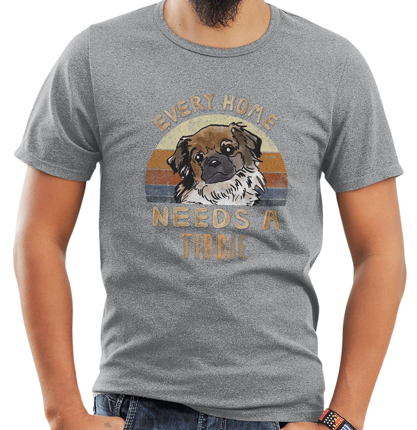 Every Home Needs a Tibetan Spaniel - Adult Unisex T-Shirt