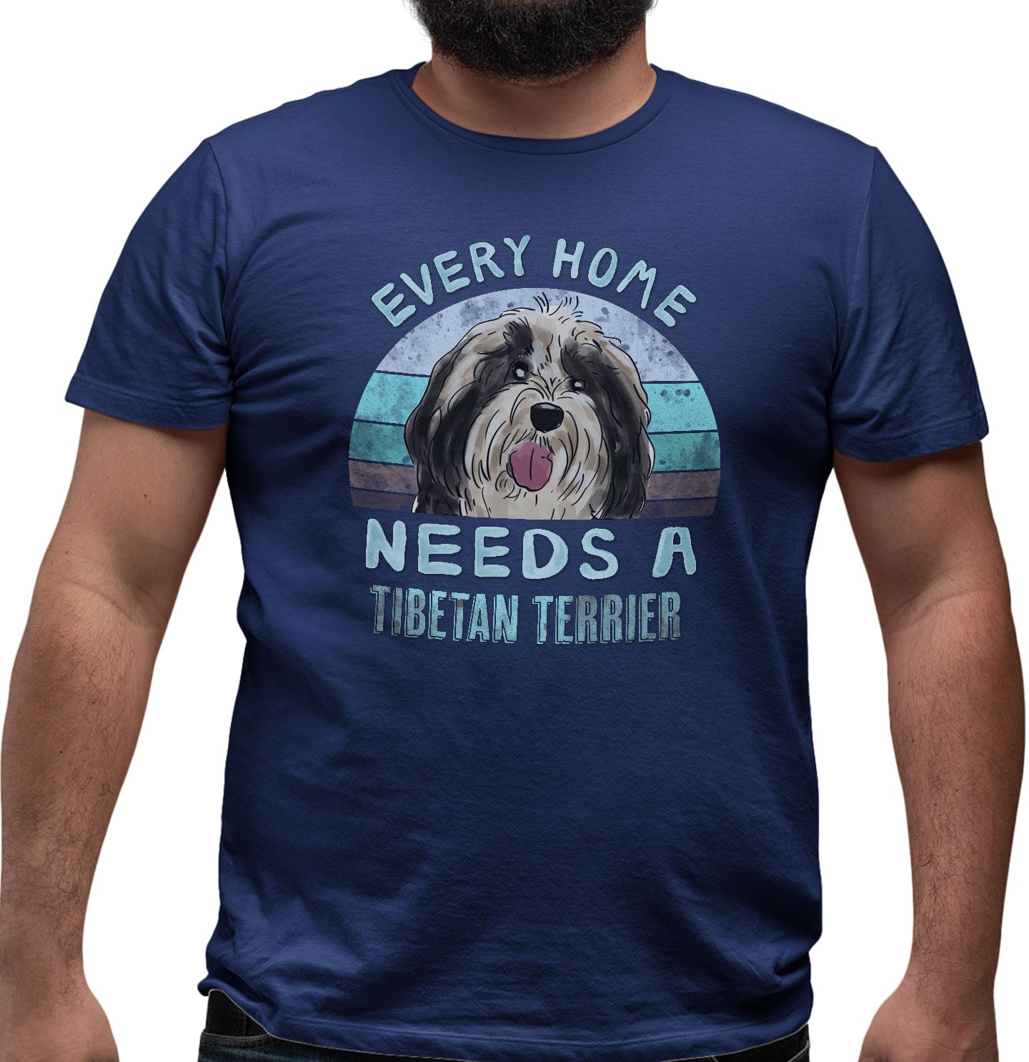 Every Home Needs a Tibetan Terrier - Adult Unisex T-Shirt