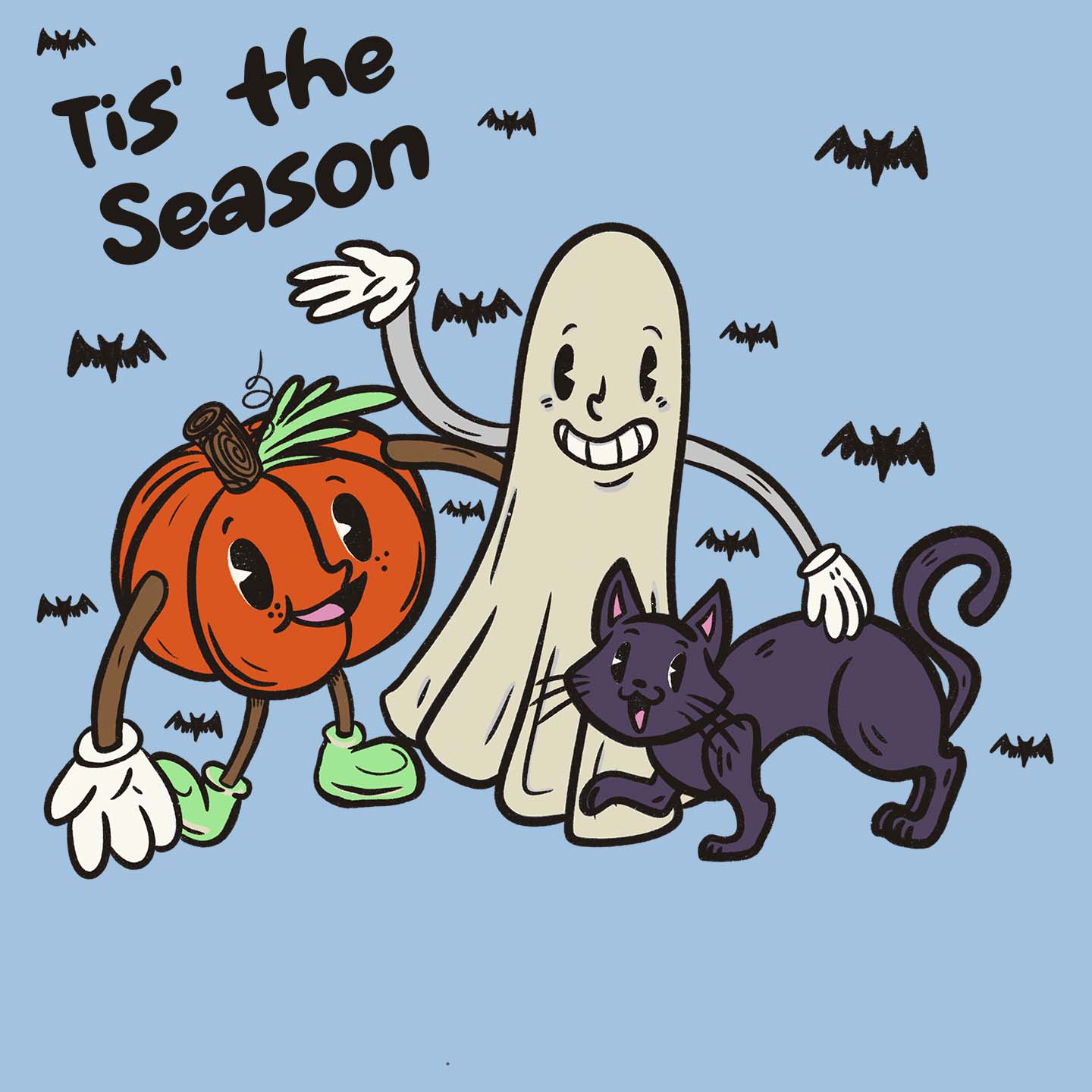Tis the Halloween Season - Women's Fitted T-Shirt