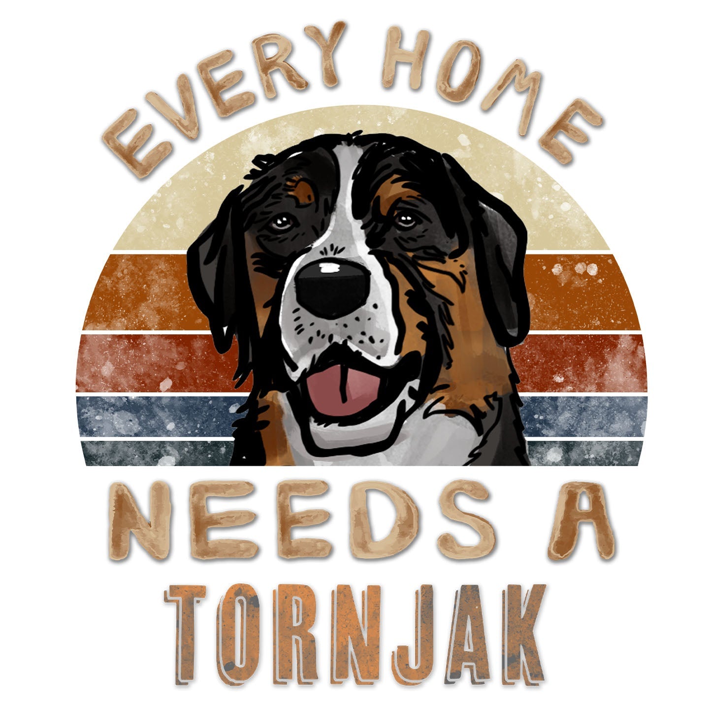 Every Home Needs a Tornjak - Women's V-Neck T-Shirt