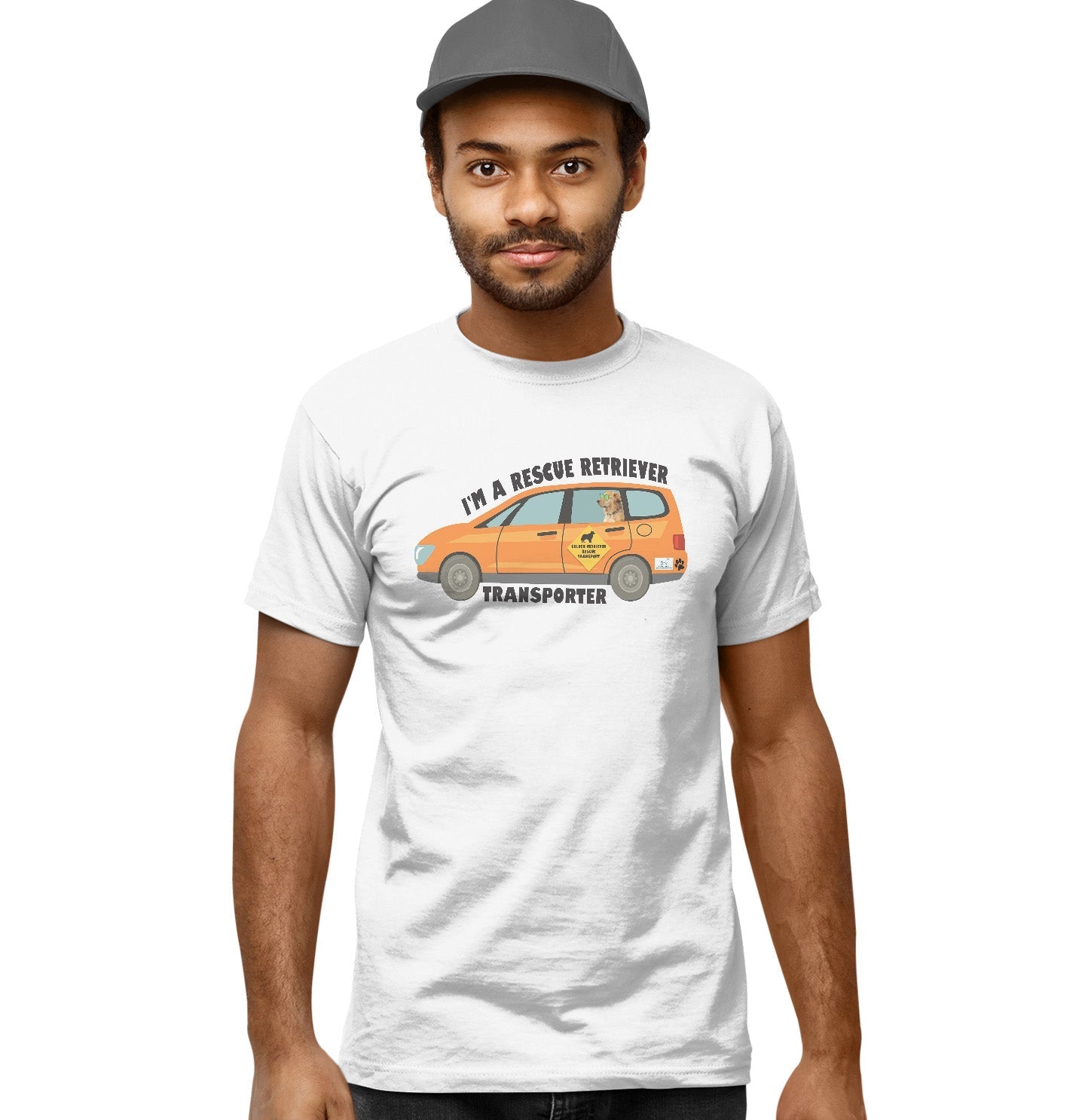 Rescue Retriever Transporter - Adult Unisex T-Shirt