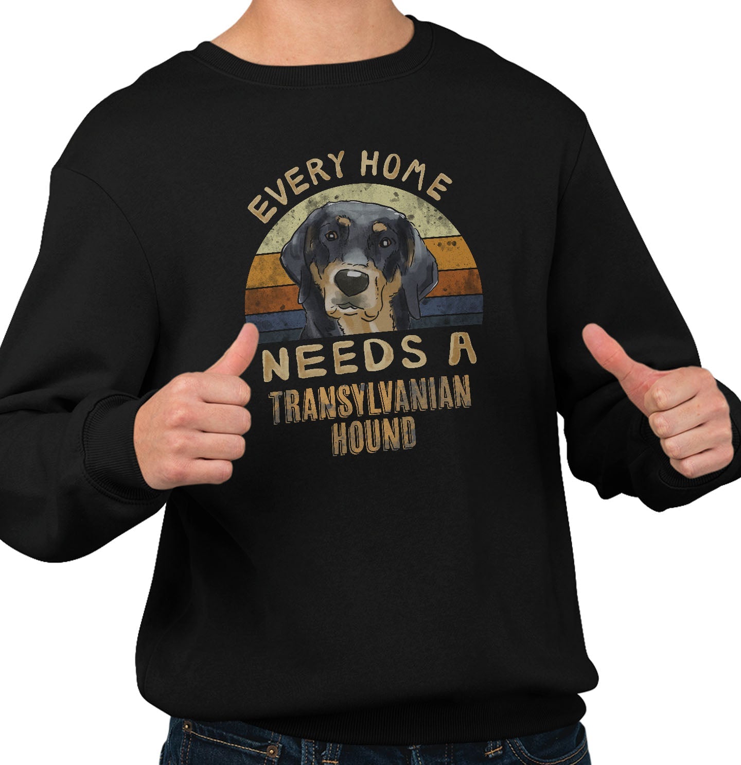 Every Home Needs a Transylvanian Hound - Adult Unisex Crewneck Sweatshirt