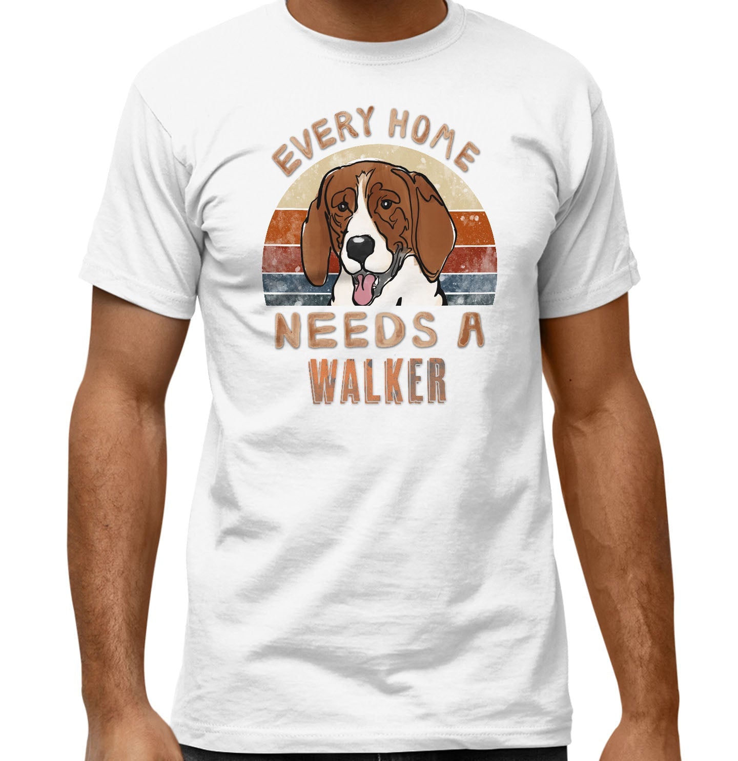 Every Home Needs a Treeing Walker Coonhound - Adult Unisex T-Shirt