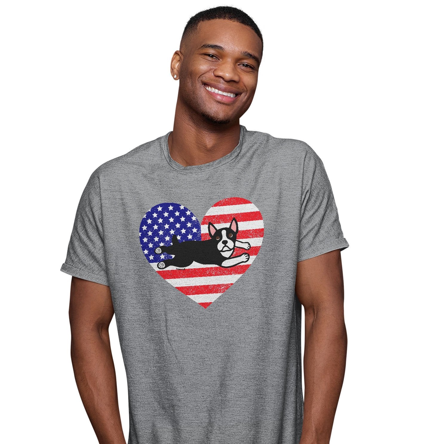 BOSTON FLAG T-SHIRT