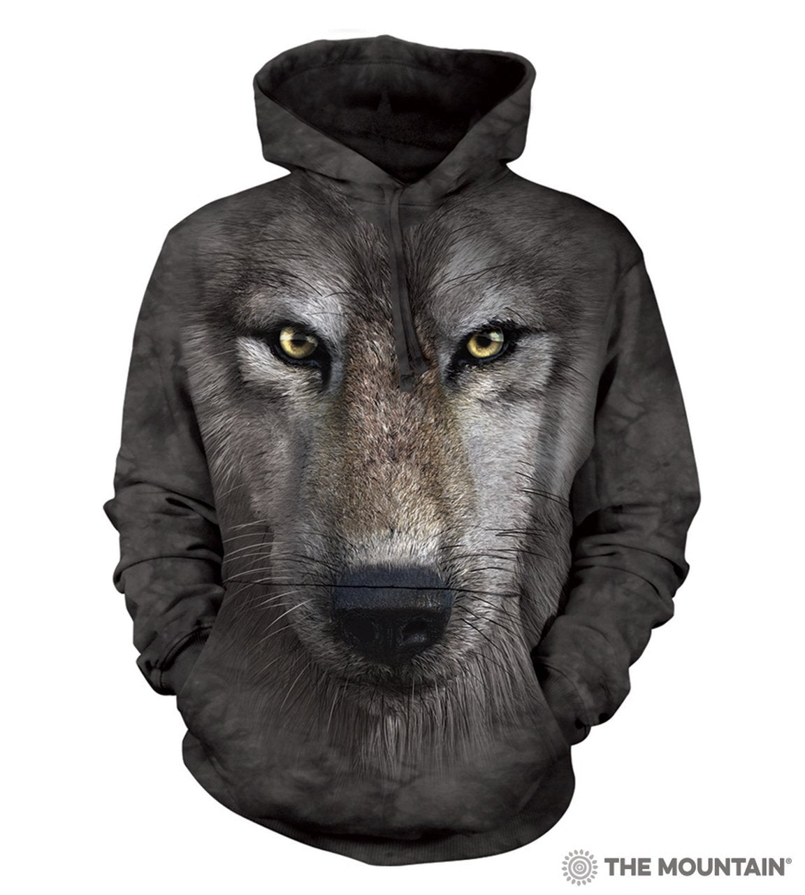 Wolf Face - The Mountain - 3D Hoodie Animal Sweatshirt