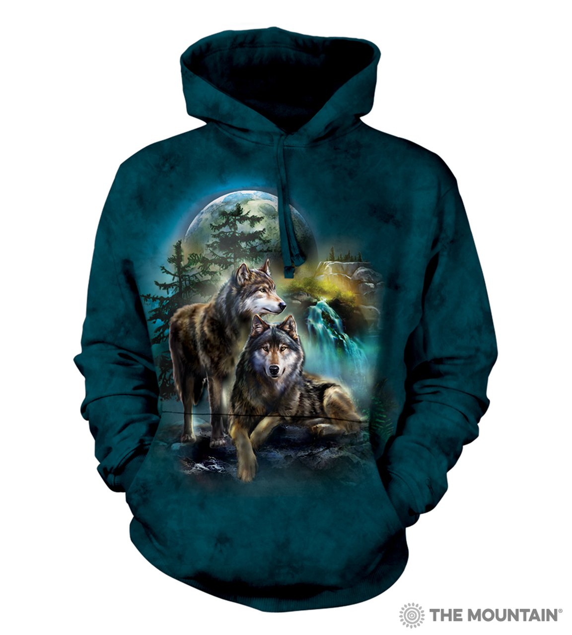 Wolf Lookout - The Mountain - 3D Hoodie Animal Sweatshirt