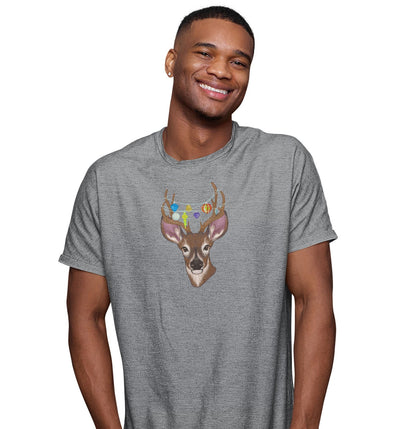 Christmas Buck Head - Holidays - T-Shirt