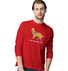 Feliz Naughty Dog Golden Retriever - Adult Unisex Long Sleeve T-Shirt