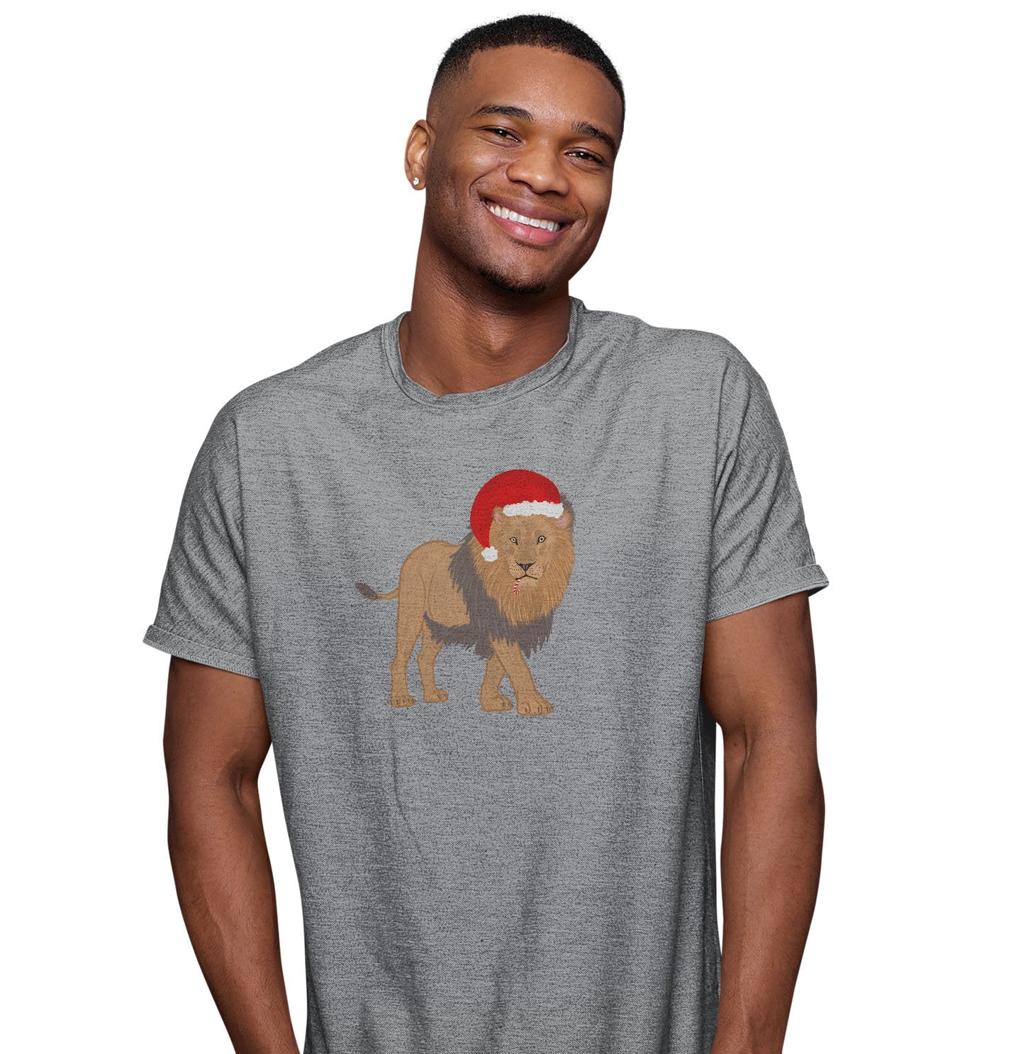 Christmas Lion - T-Shirt