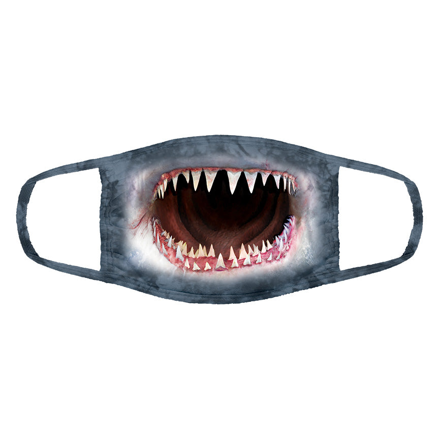 Wicked Nasty Shark - Adult Unisex Face Mask
