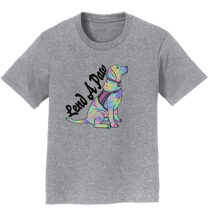 Lend a Paw Labrador Retriever - Kids' Unisex T-Shirt