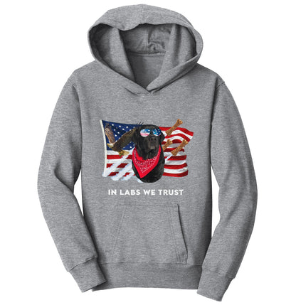 In Lab we Trust Black - Kids' Unisex Hoodie Sweatshirt