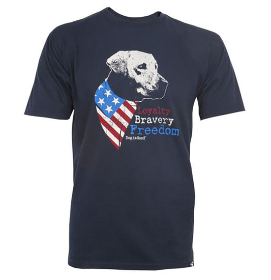 Dog Is Good - Freedom Dog - Adult Unisex T-Shirt