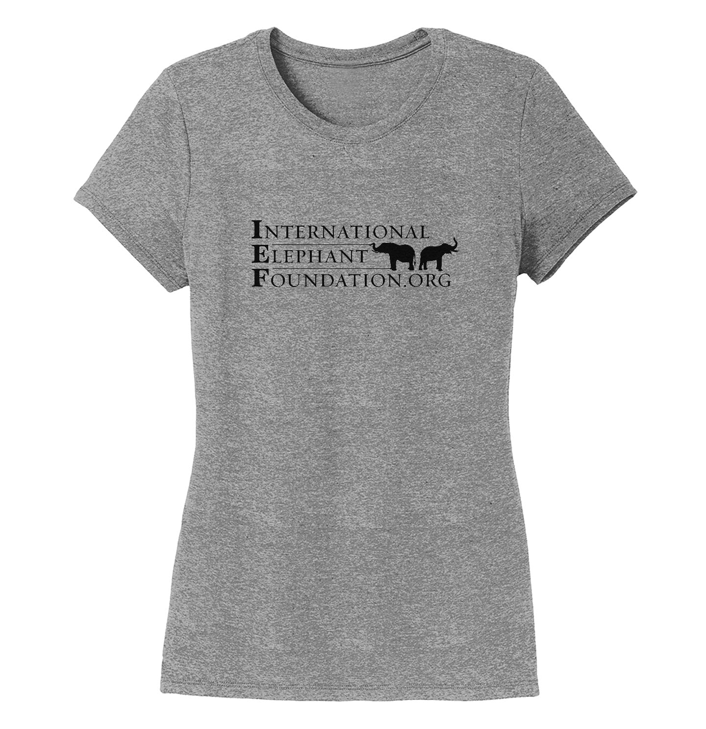 IEF Logo - Women's Tri-Blend T-Shirt