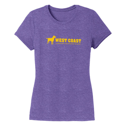 Gold WCLRR Logo - Women's Tri-Blend T-Shirt